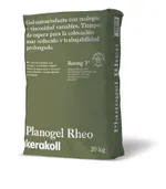 Gel‑autonivelante con reología y viscosidad variables, Planogel Rheo de Kerakoll